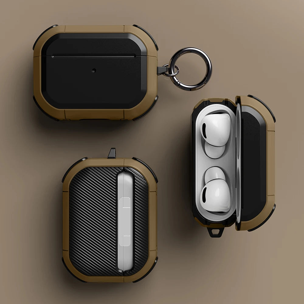 Airpods Pro 2 1 Case Silicone Anti-fall Cover For Apple AirPods Pro 3 Case Accessories Wireless Earphone With Keychain