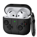 Silicone Earphone Cover For Airpods 4 3 with Keychain Games Console Cover Dustproof Gamepad Case for AirPods Pro 2 1 Accessories