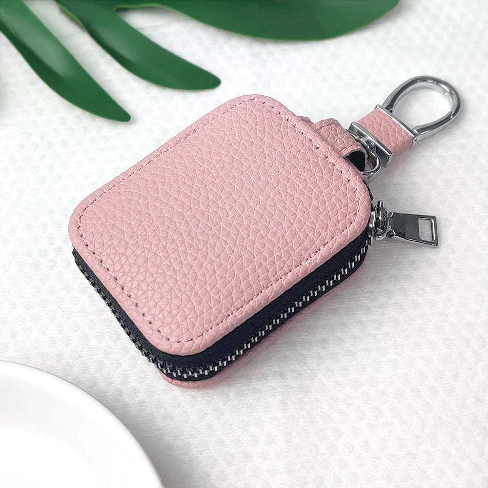 For AirPods Pro3 Leather zipper bag AirPods 4/Pro/Pro2 Universal zipper bag 2.6 inches long ×2 inches wide ×0.9 inches high